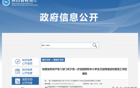 事關(guān)中小學(xué)生！陜西八部門最新通知！縮略圖