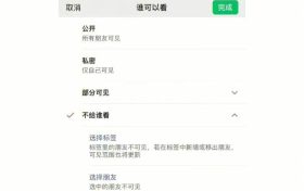 微信內(nèi)測修改朋友圈可見范圍 網(wǎng)友：早出就不刪10年朋友圈了縮略圖