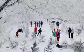 歲暮天寒 風(fēng)雪至歸，快來漢江源一睹冬雪風(fēng)采縮略圖