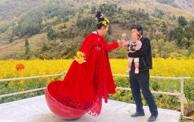 云巔巴山喜迎嘉賓，棧道花海歡慶盛典 | 快來寧強(qiáng)巴山棧道花海共同邂逅春的美麗縮略圖