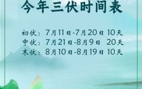 7月11日正式進入！長達40天！縮略圖