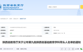 省級學科帶頭人名單公布！漢中這些老師入選→縮略圖